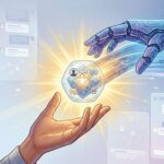 AI handing off to a human for handling complex issues and providing empathy